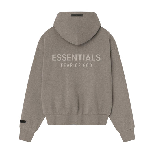 Fear Of God Essentials Classic Full Zip-Up Hoodie "Homestead Heather"