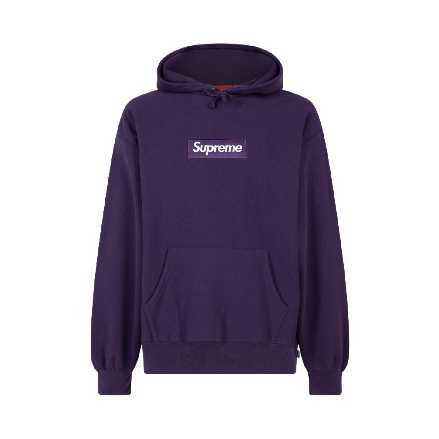 Supreme Box Logo Hooded Sweatshirt Dark Purple