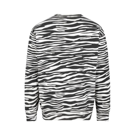 Supreme Box Logo Crewneck Zebra