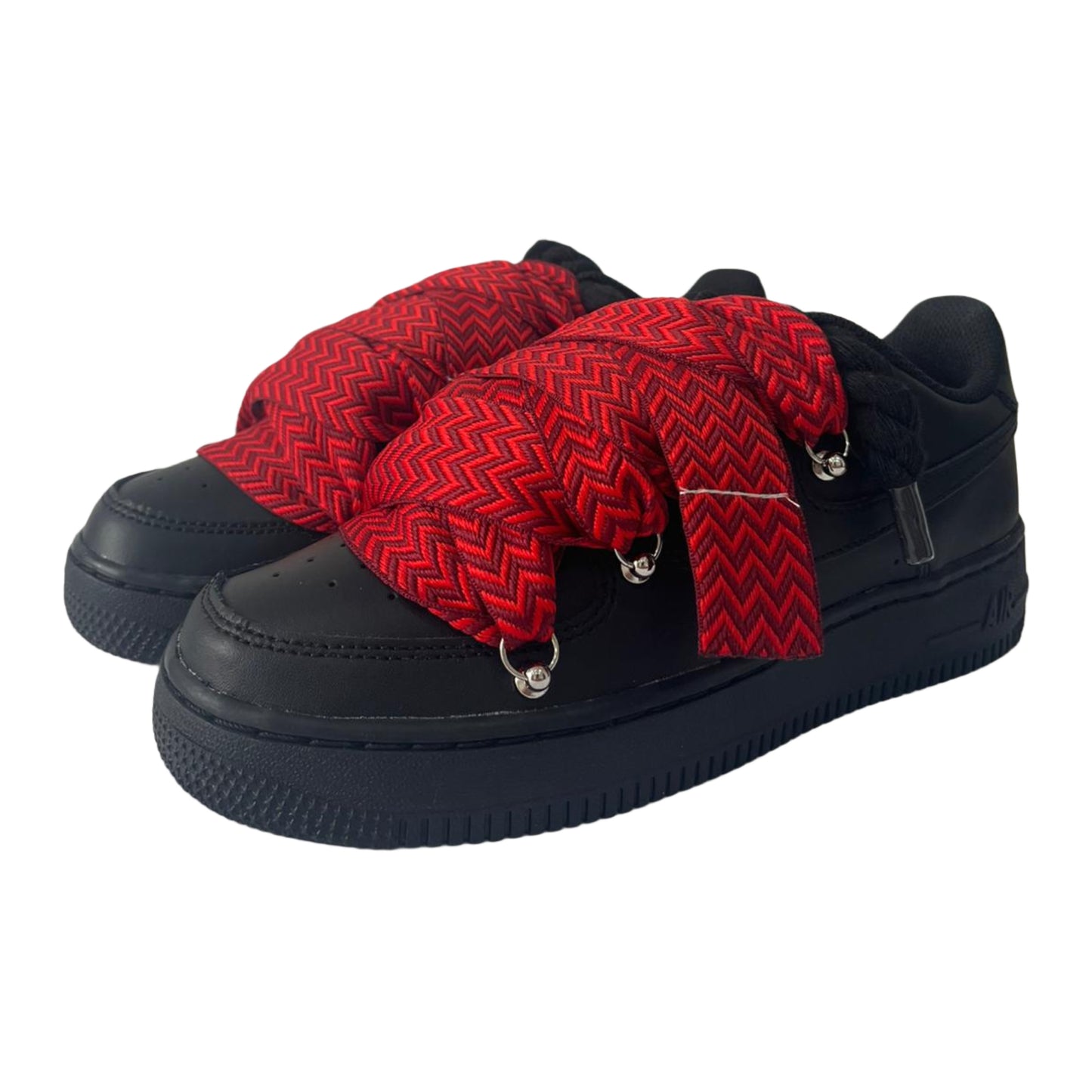 Nike Air Force 1 '07 Low Black Rope Lanvin Laces