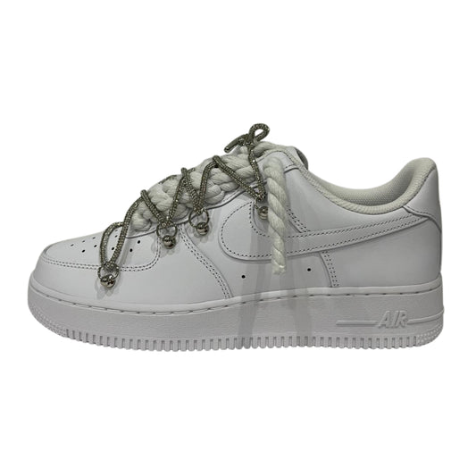 Air Force 1 '07 Low White White Rope Chain Laces