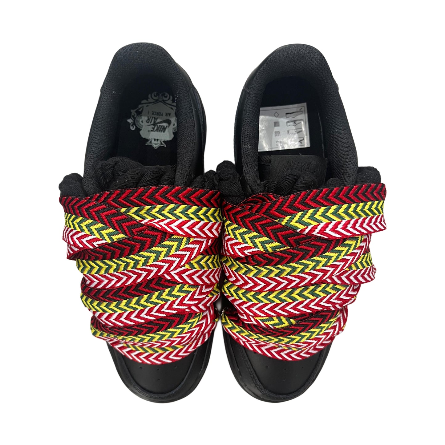 Nike Air Force 1 '07 Low Black Rope Lanvin Laces