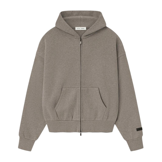 Fear Of God Essentials Classic Full Zip-Up Hoodie "Homestead Heather"