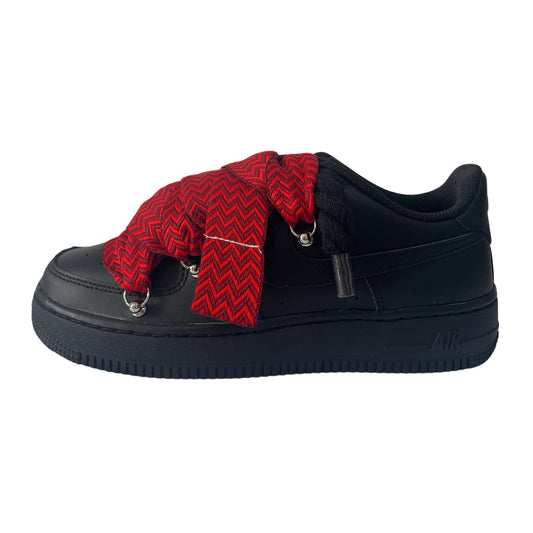 Nike Air Force 1 '07 Low Black Rope Lanvin Laces