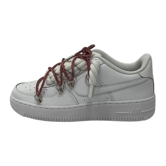 Air Force 1 '07 Low White White Rope Chain Laces