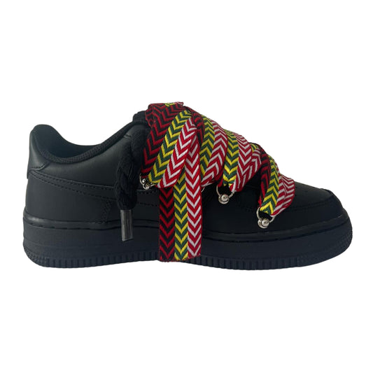 Nike Air Force 1 '07 Low Black Rope Lanvin Laces