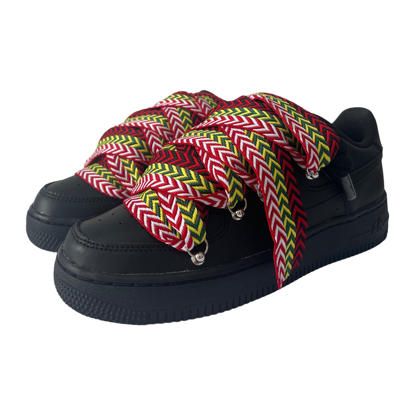 Nike Air Force 1 '07 Low Black Rope Lanvin Laces