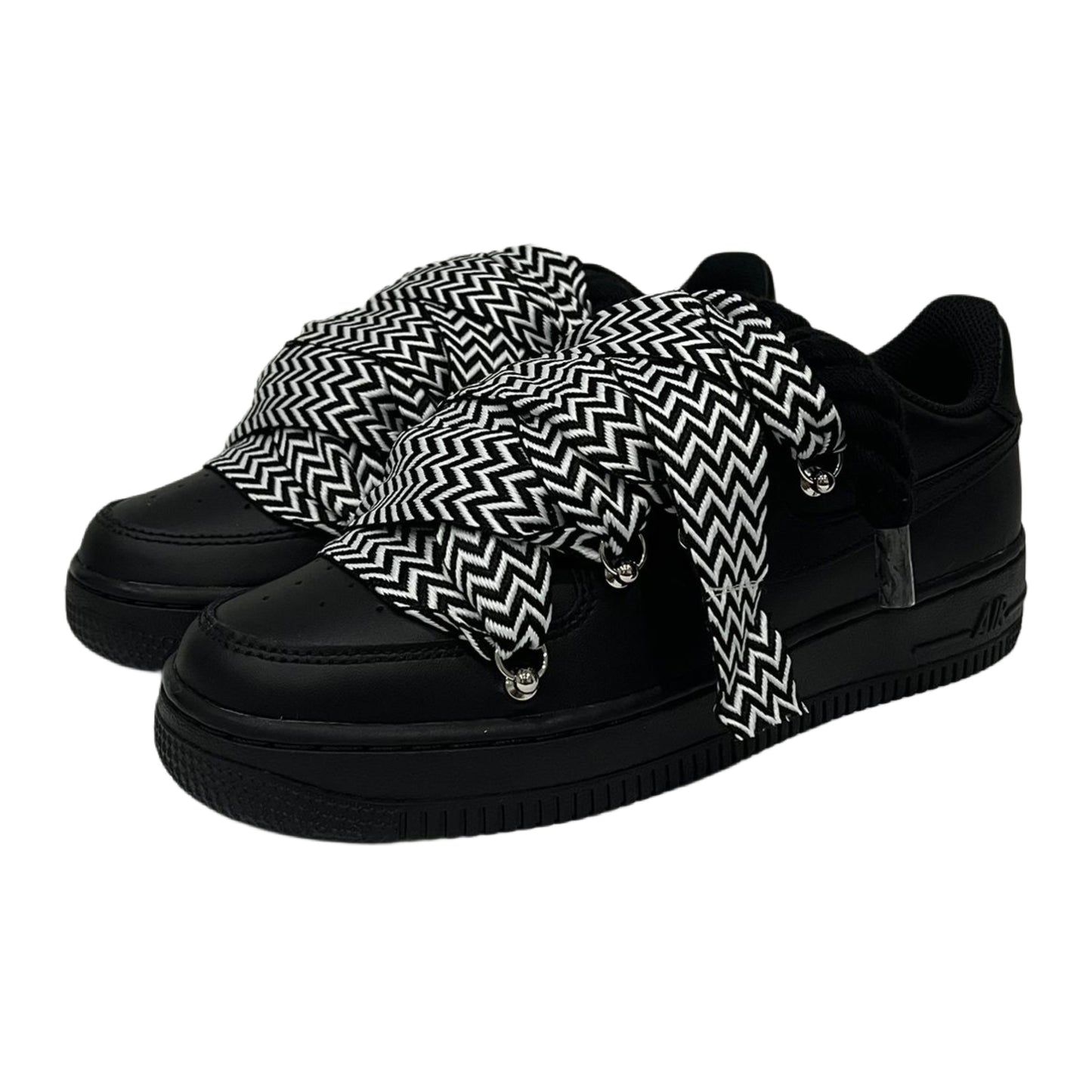 Nike Air Force 1 '07 Low Black Rope Lanvin Laces