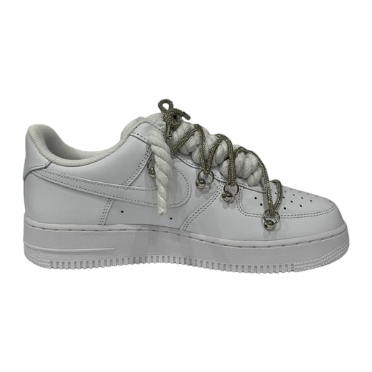 Air Force 1 '07 Low White White Rope Chain Laces