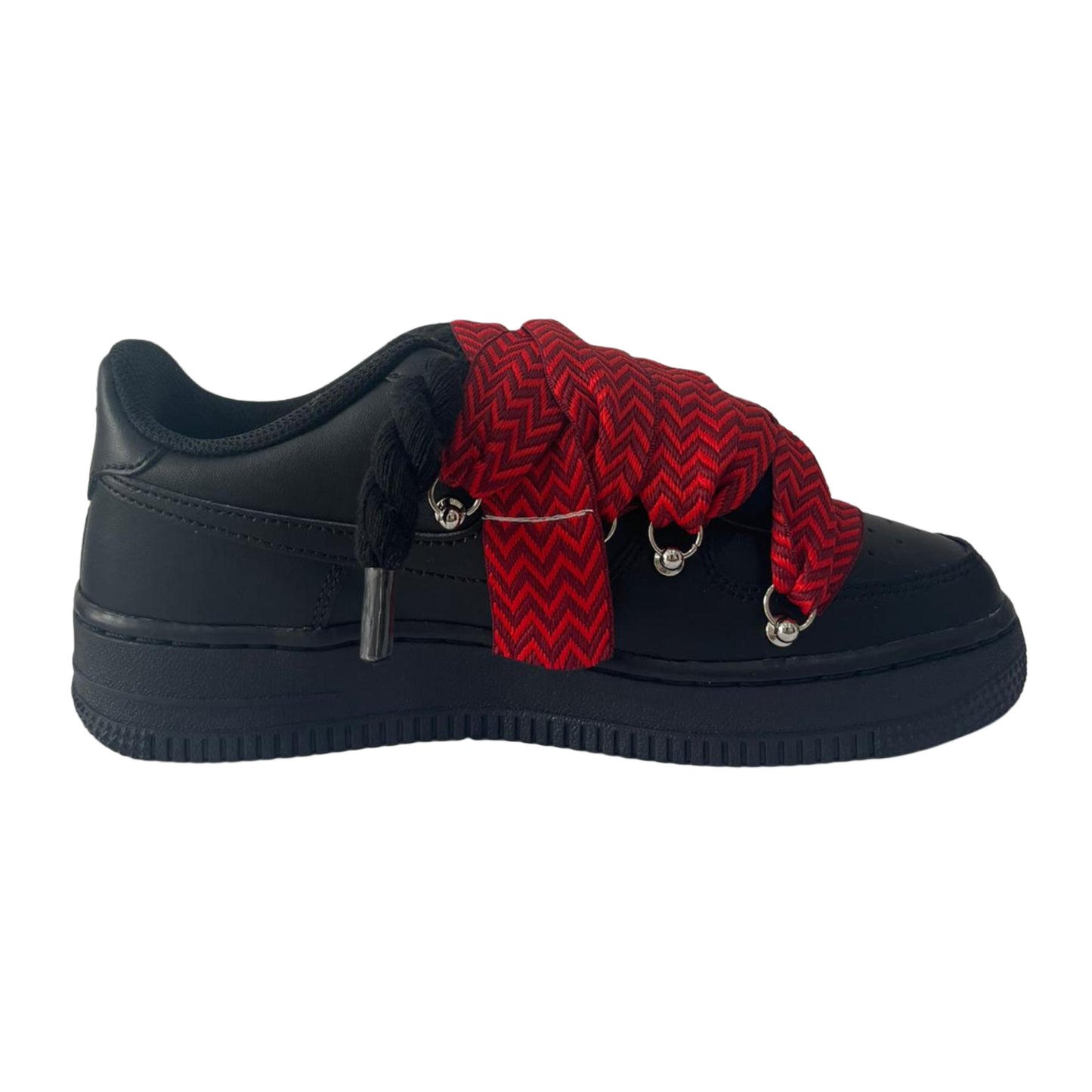 Nike Air Force 1 '07 Low Black Rope Lanvin Laces