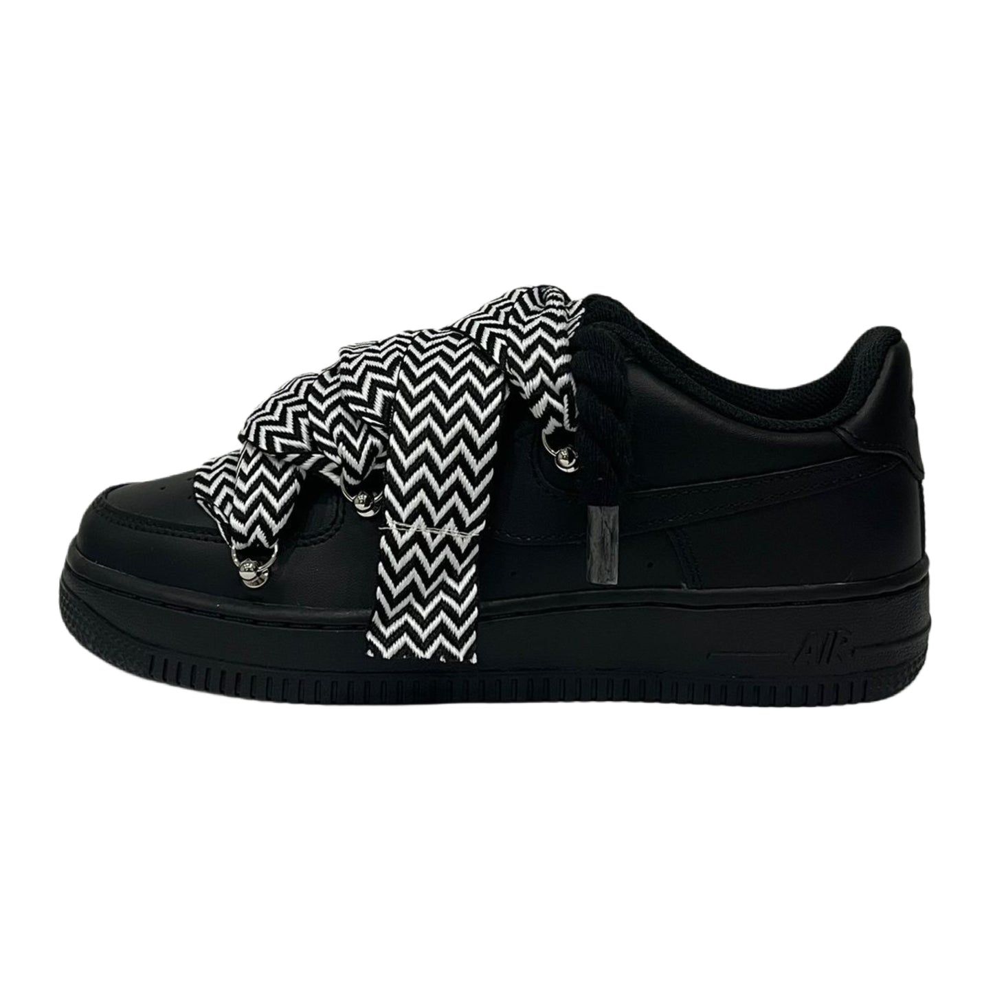 Nike Air Force 1 '07 Low Black Rope Lanvin Laces