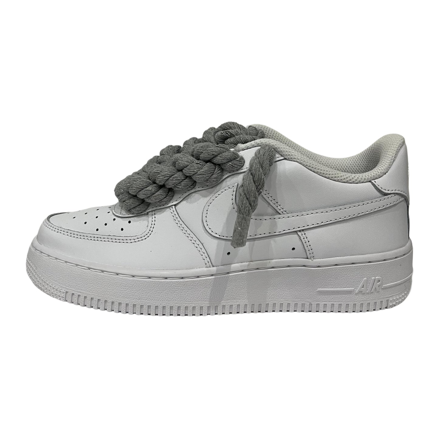 Nike Air Force 1 '07 Low White Grey Rope Laces