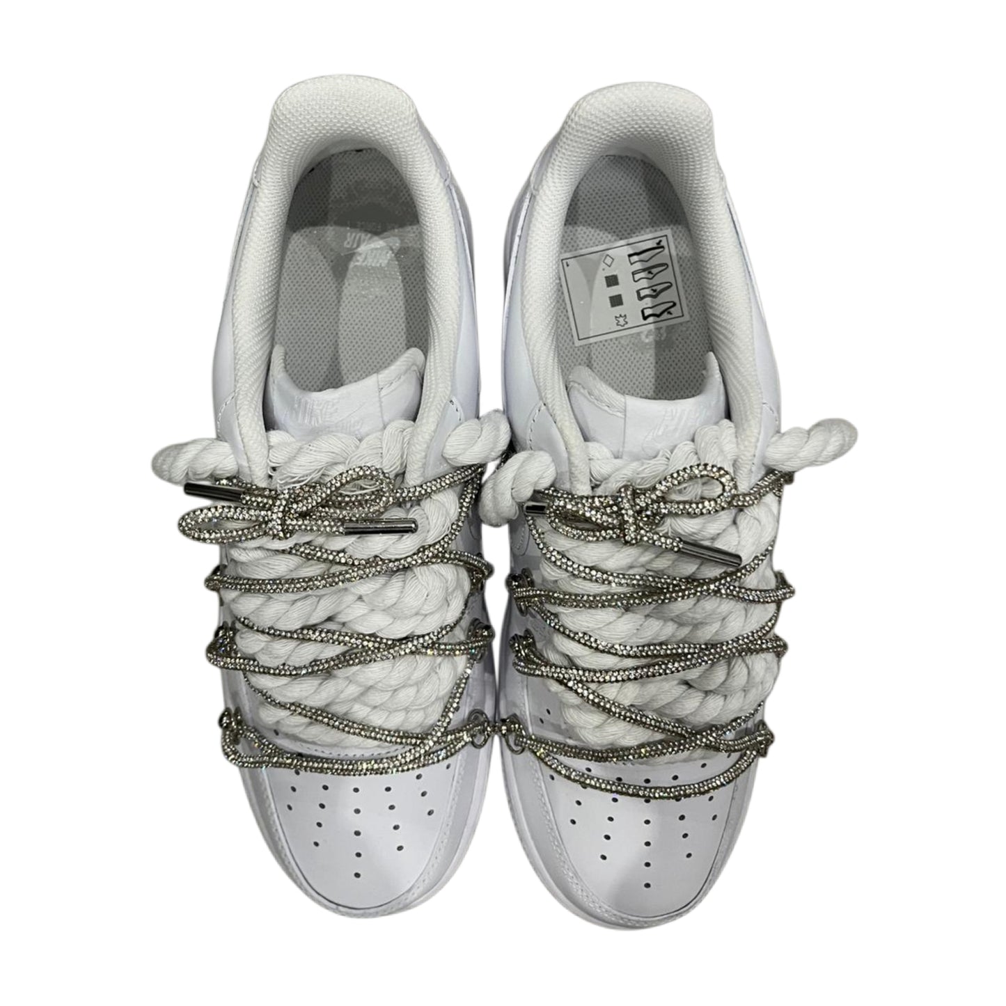 Air Force 1 '07 Low White White Rope Chain Laces
