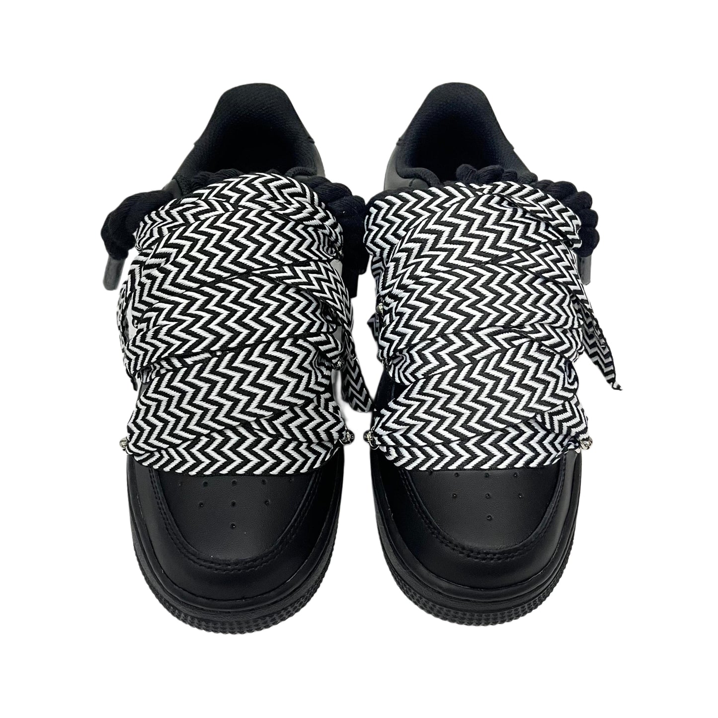 Nike Air Force 1 '07 Low Black Rope Lanvin Laces